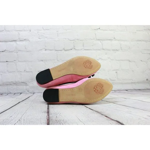Vince Camuto Timba  Pink Suede Slip On Casual Flat Shoes Size 6 Medium - Picture 10 of 10